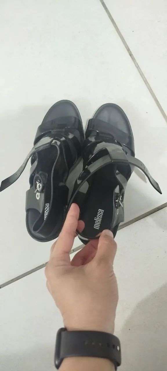 Sandália Melissa original n38 Seminova, usava poucas vezes