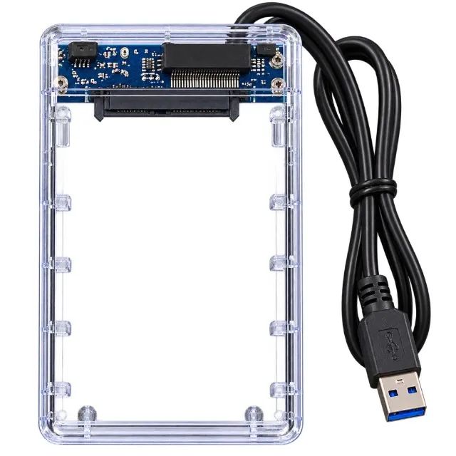 Kit 2 Cases USB 3.0 para HD Externo SATA 2.5" de Notebook