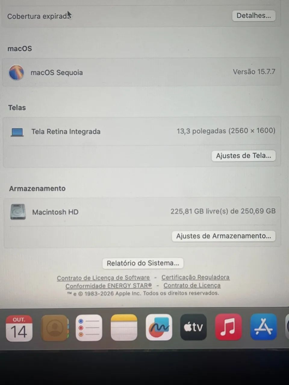 MacBook Pro 2018 - Touch Bar / 13 Polegadas  - Foto 5