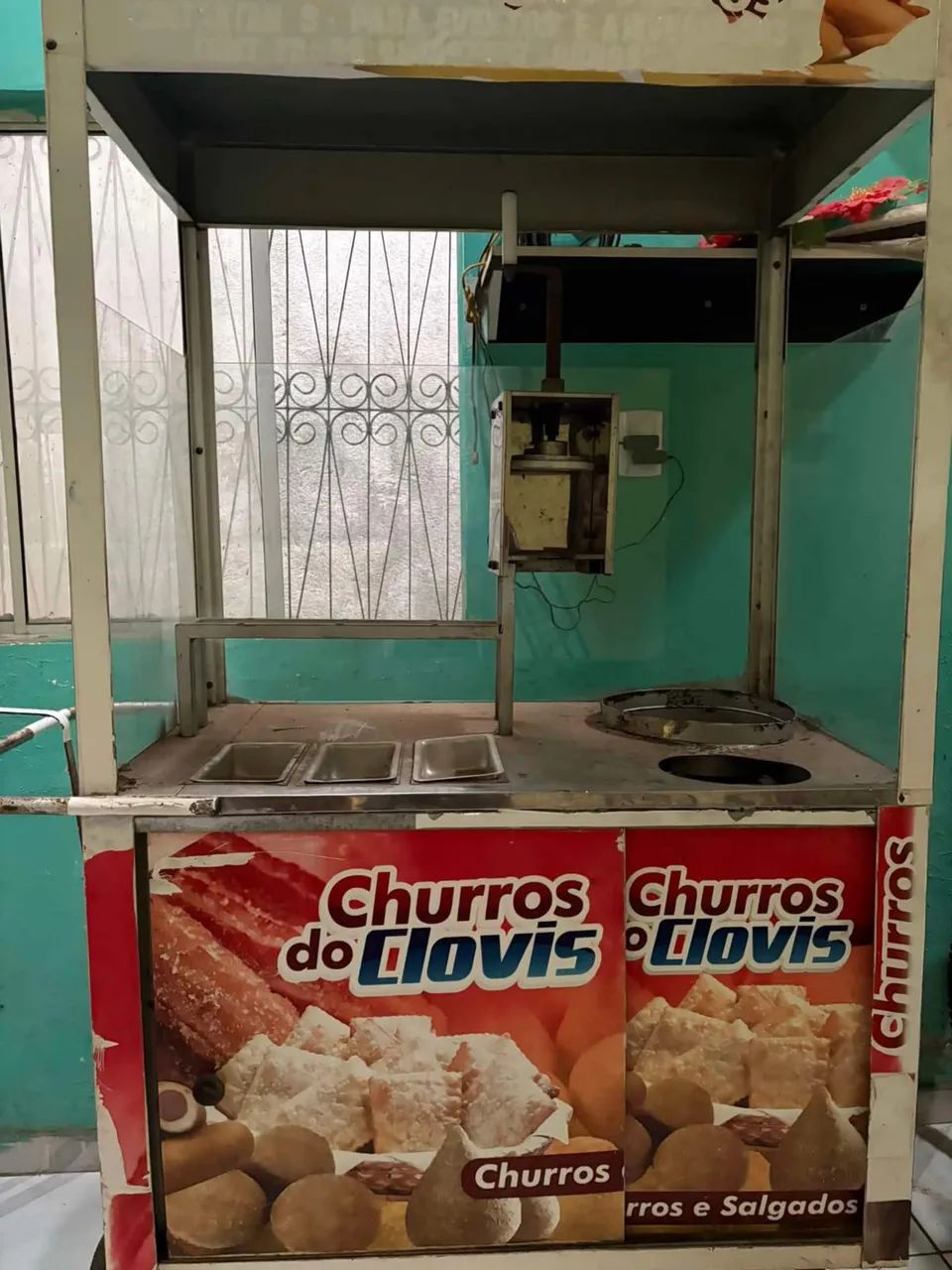 VENDE-SE CARRINHO DE CHURROS E SALGADOS - Foto 3