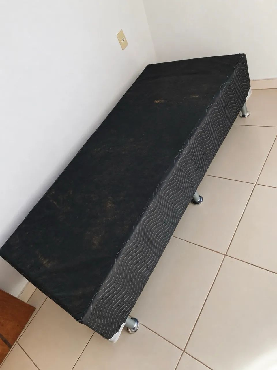 Cama Box Solteiro (Box + Colchão) Ortobom  - Foto 5