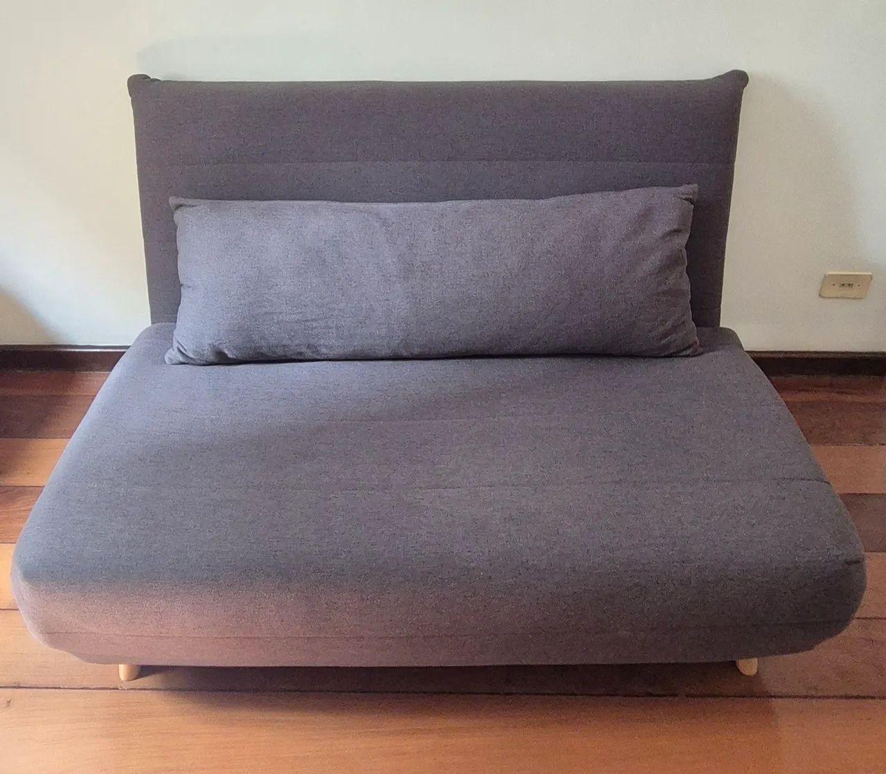 Sofá Cama Casal de 2 lugares Gênova Cinza - Foto 2