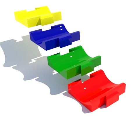 Organizador modular de geladeira para latas e garrafas kit com 4 unidades - Foto 6