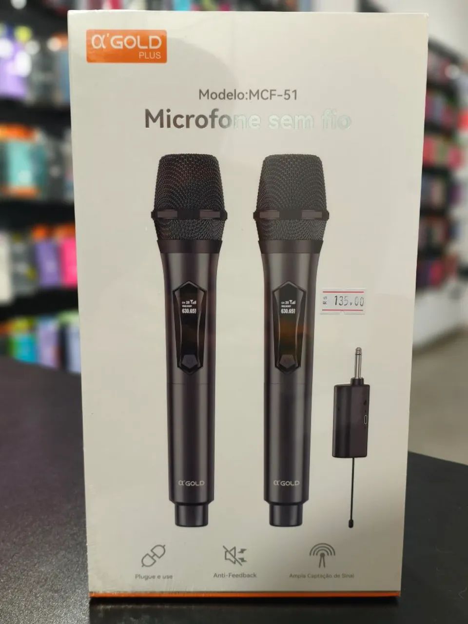 Microfone sem fio 