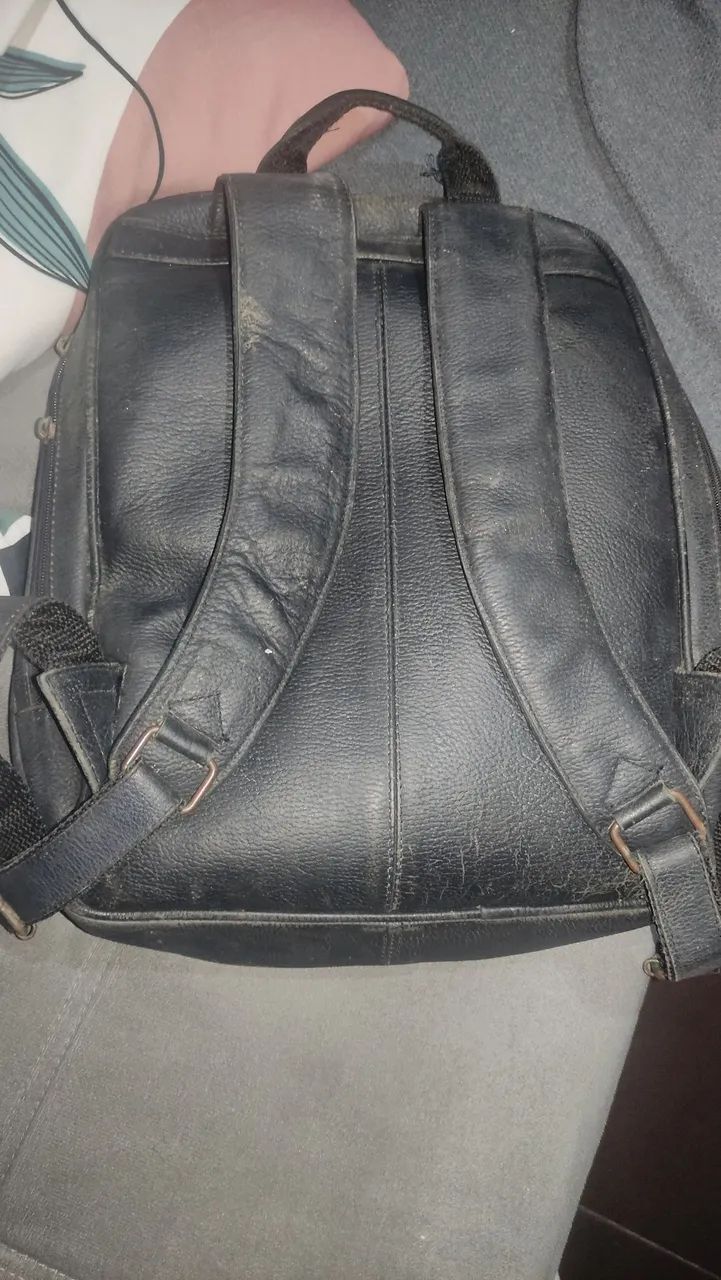 Mochila de couro  - Foto 3