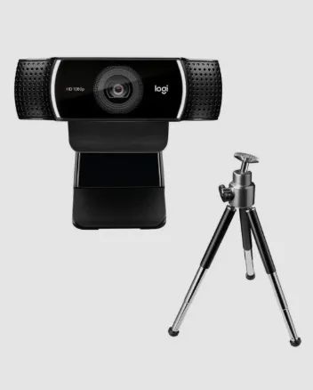 Webcam Full HD Logitech C922 Pro Stream com Microfone Embutido