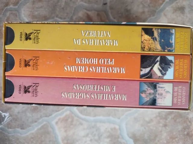 地球旅行No.1〜100 Box Vhs As Grandes Maravilhas Do Mundo - Readers Digest - CDs