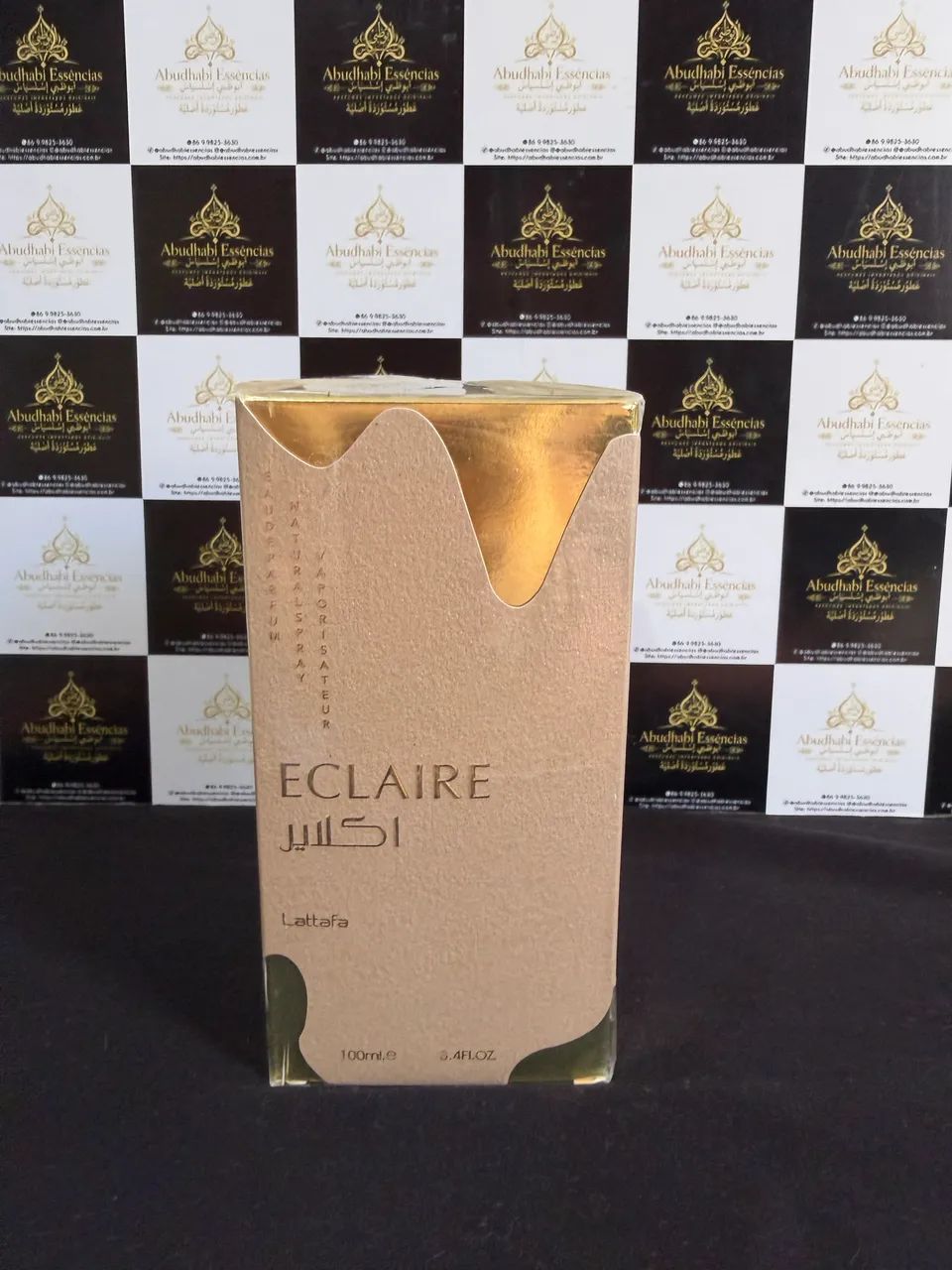 Perfume Árabe ECLAIRE Lattafa Feminino 100ml Original