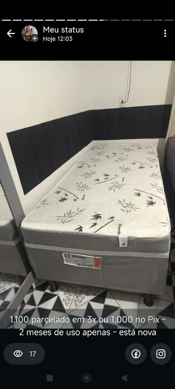 Cama box conjugada 