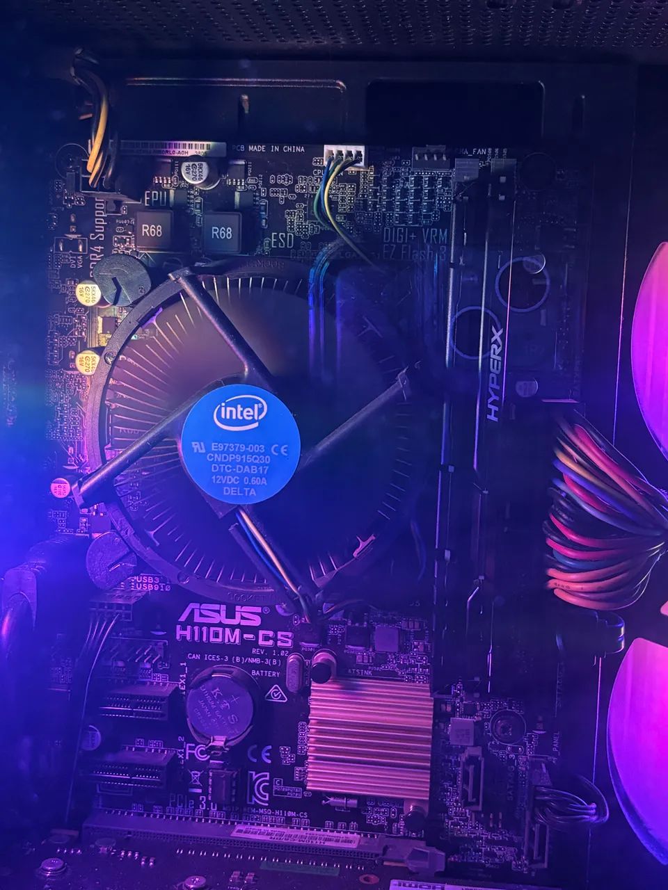 Kit Processador Intel Core i5 7400 + Placa Mãe Asus H110M-CS  - Foto 4