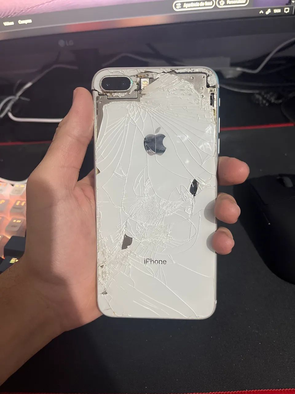 iPhone 8 Plus com defeitos - Foto 2