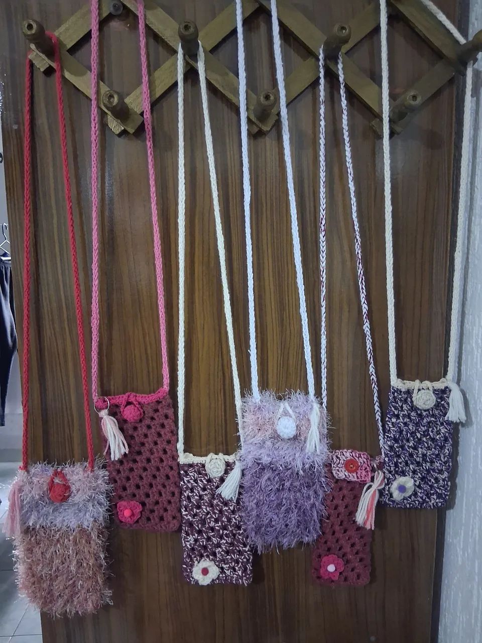 Bolsas croche para celular  - Foto 2