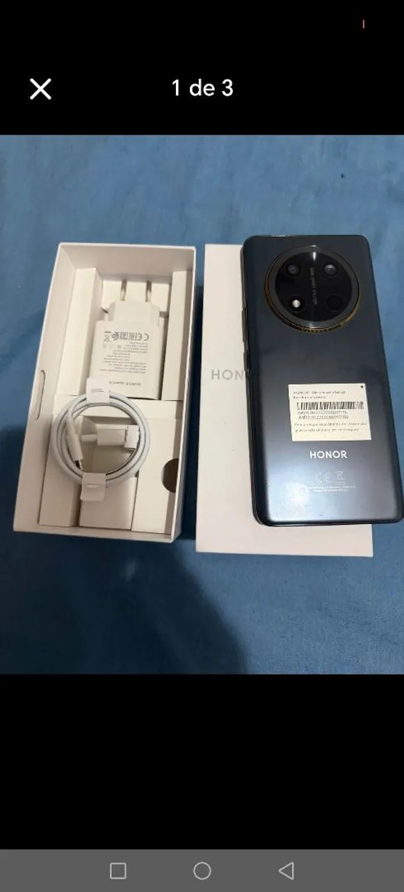 Celular honor magic 7 lite 512gb novo! - Foto 4