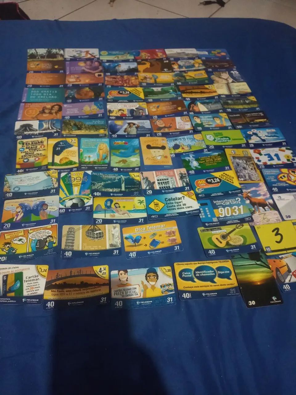 Cartões telefônico 