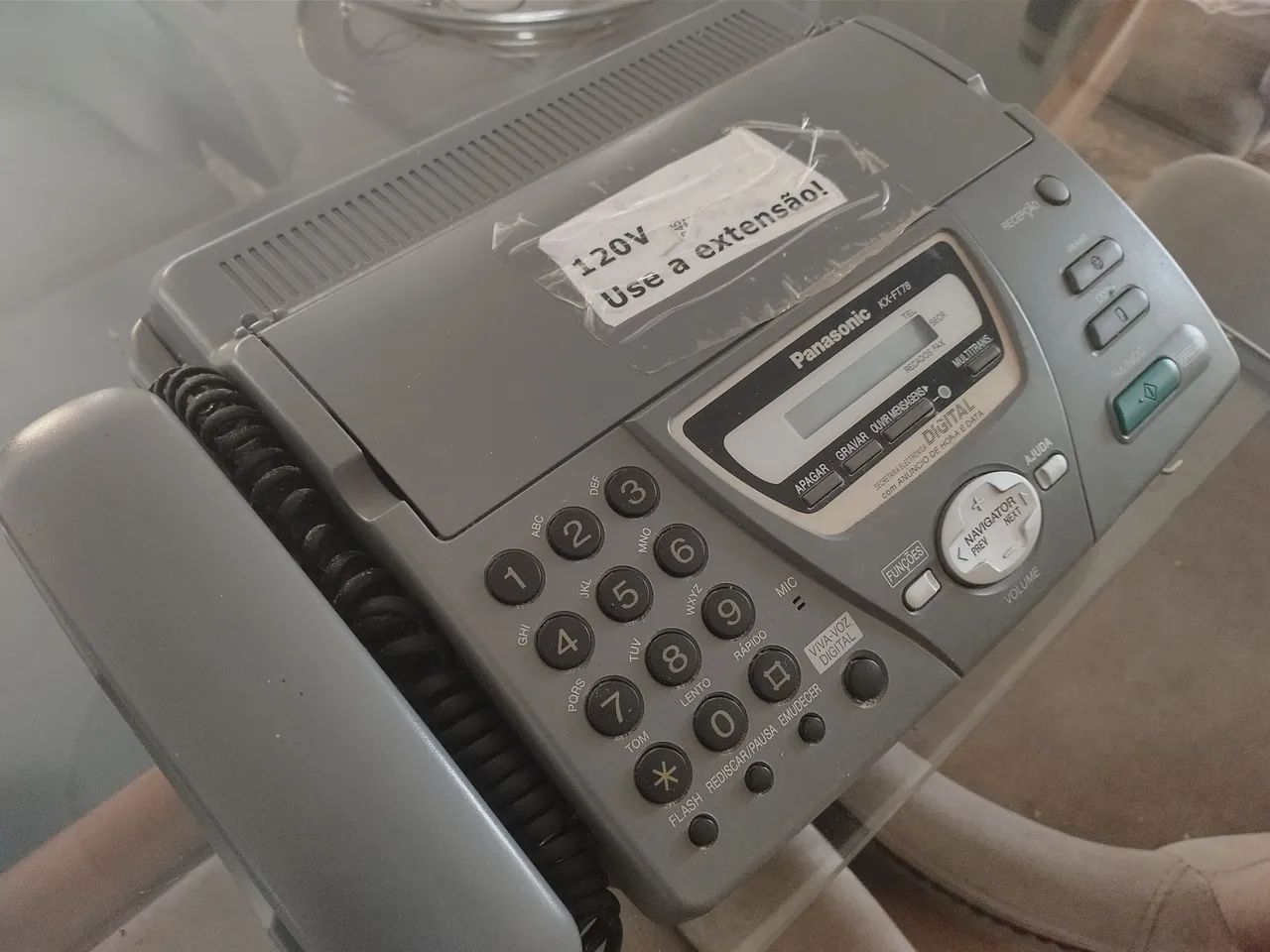 Fax Panasonic KX - FT78 - Foto 2