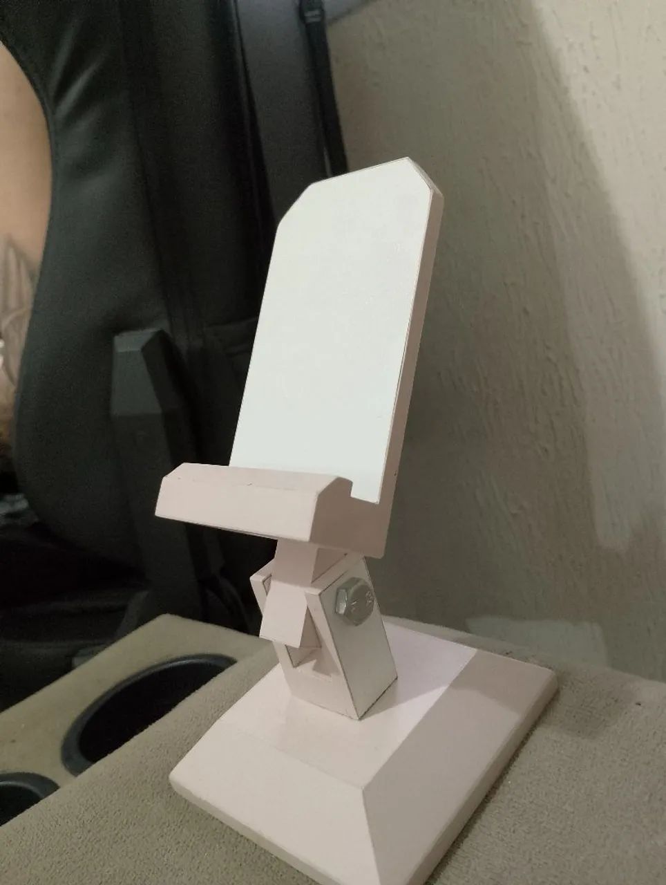 SUPORTE PARA CELULAR MDF ROSA