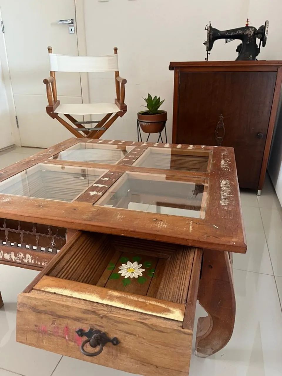 Mesa de centro pés de tartaruga.  - Foto 5