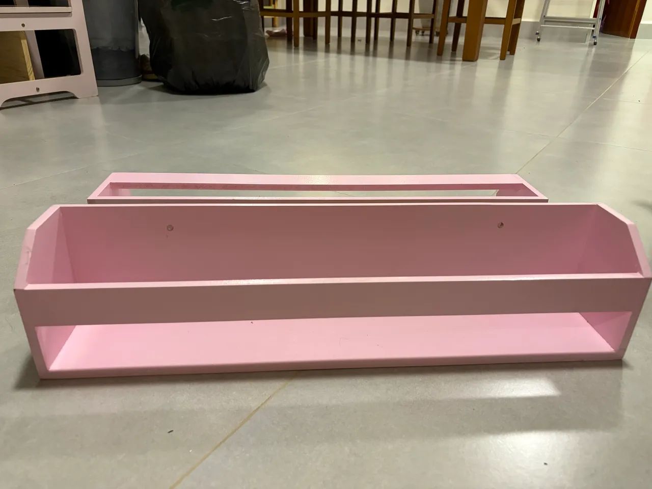 Porta livros infantil - rosa - Foto 2