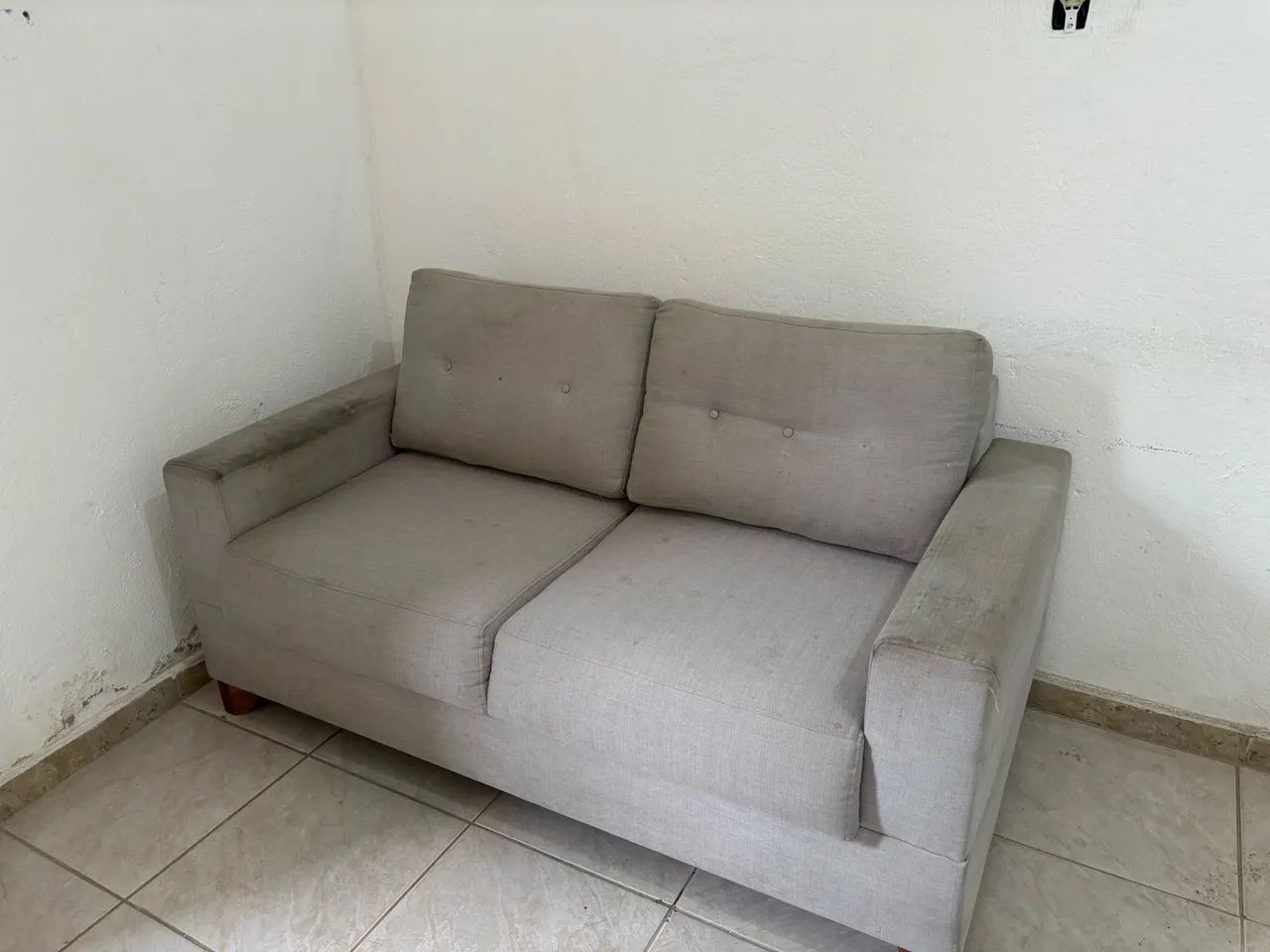Sofá 2 e 3 Lugares - Usado - Foto 3