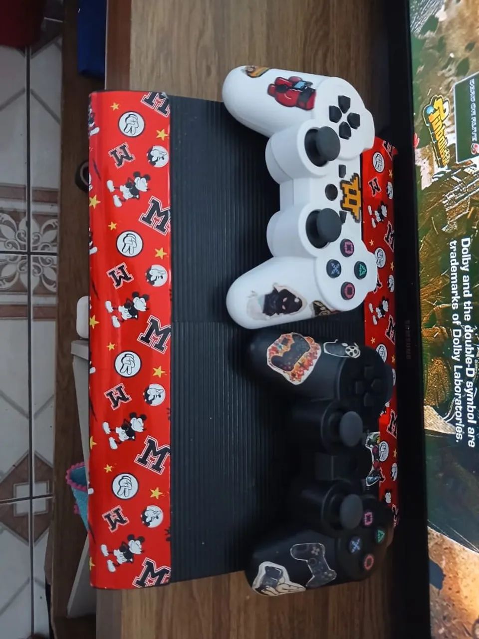 PS3 com mais de mil jogos + Tv Led 32 polegadas 