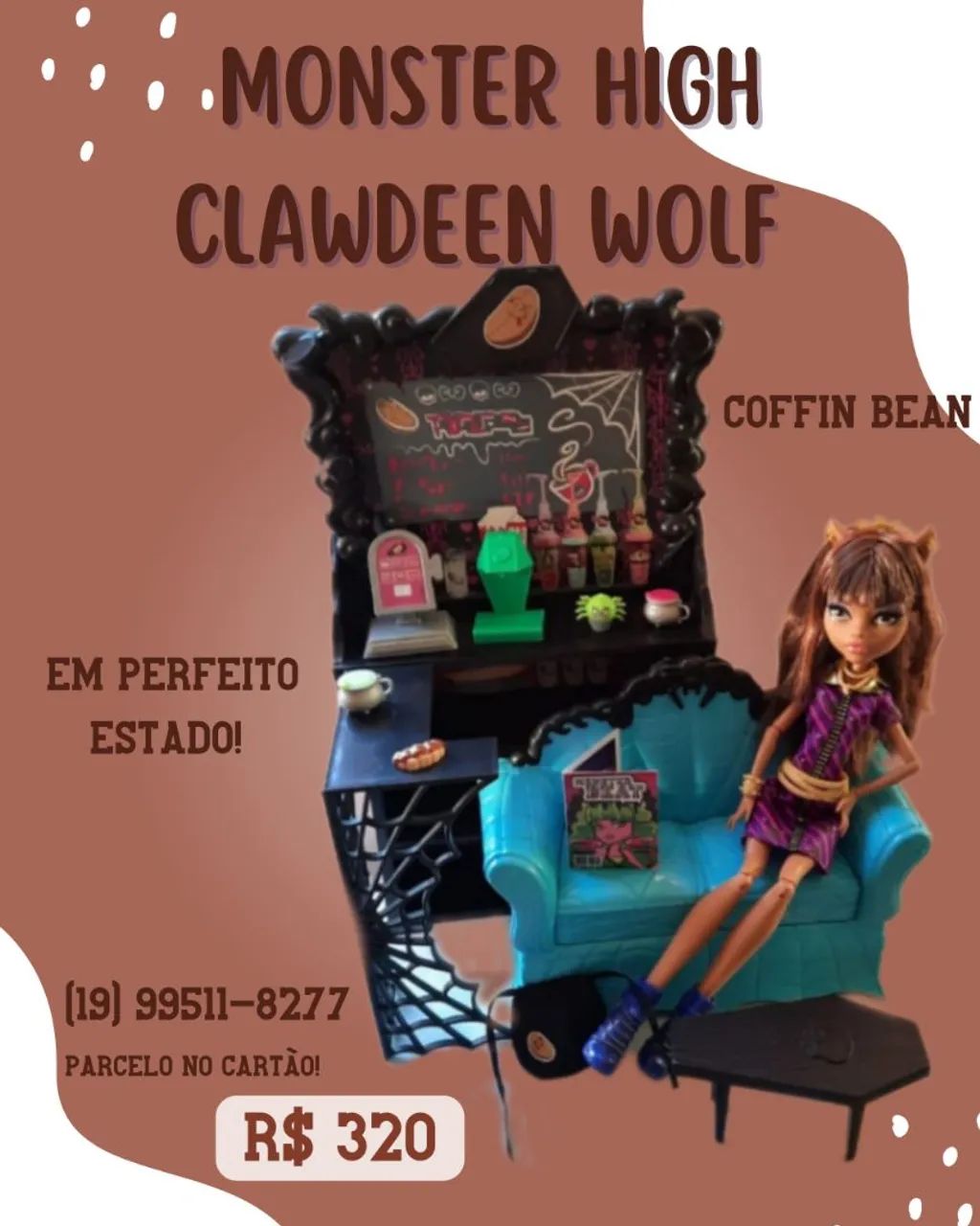 Monster High- Clawdeen Wolf 