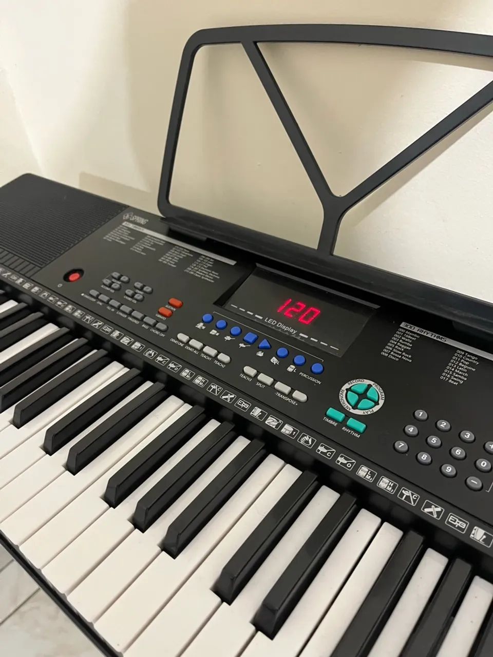 Teclado Musical Spring New TC 161 61 Teclas - Instrumentos