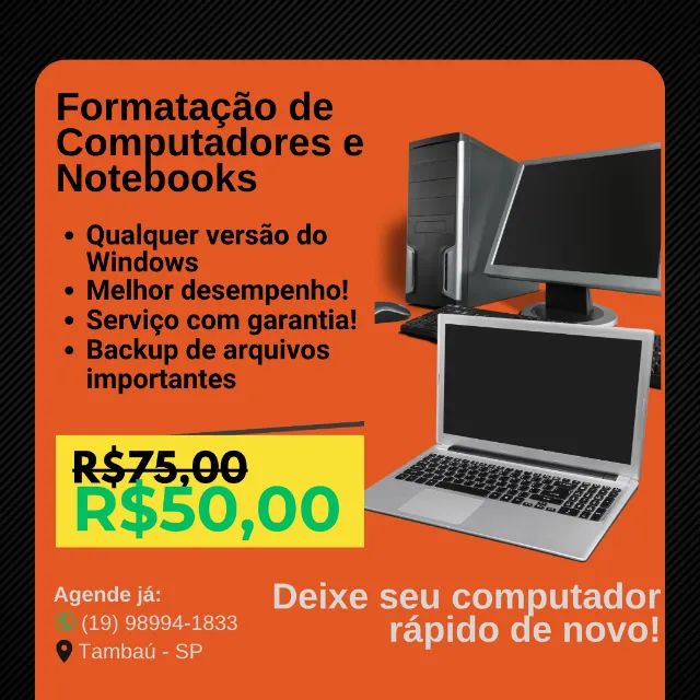 Assistência Técnica de PC e Notebook em Tambaú - Foto 2
