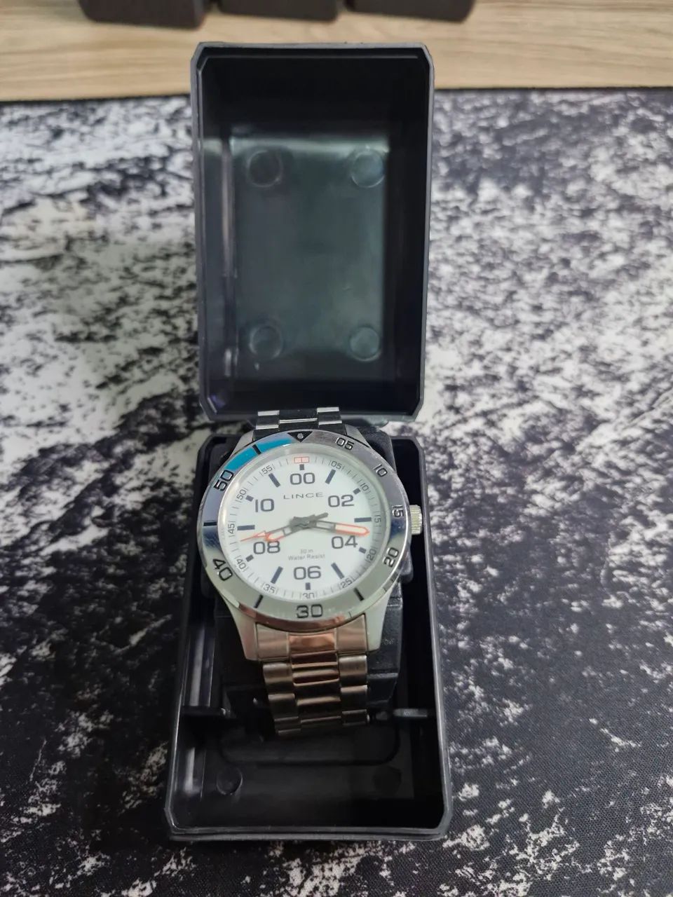 Relógio lince original com pulseira extra