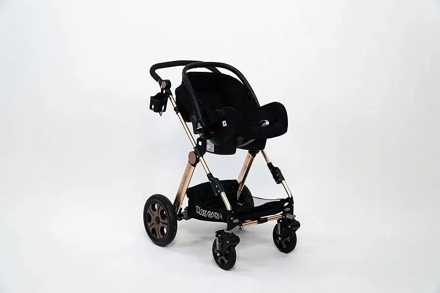 Carrinho Completo 3 EM I Com Moisés e Bebe Conforto - Modelo Europeu - Foto 4