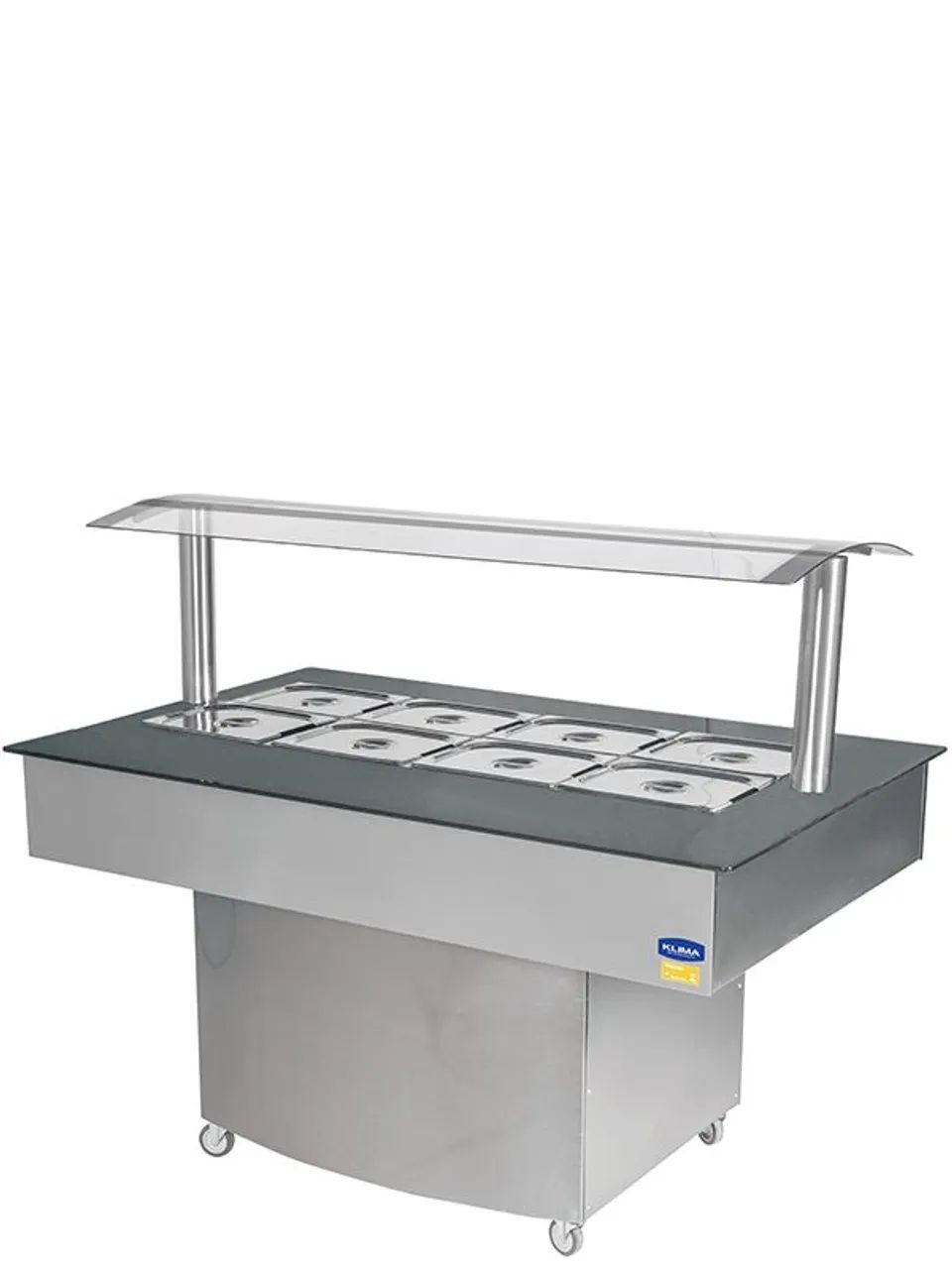 Ac buffet Quente  capacidade 10 cubas