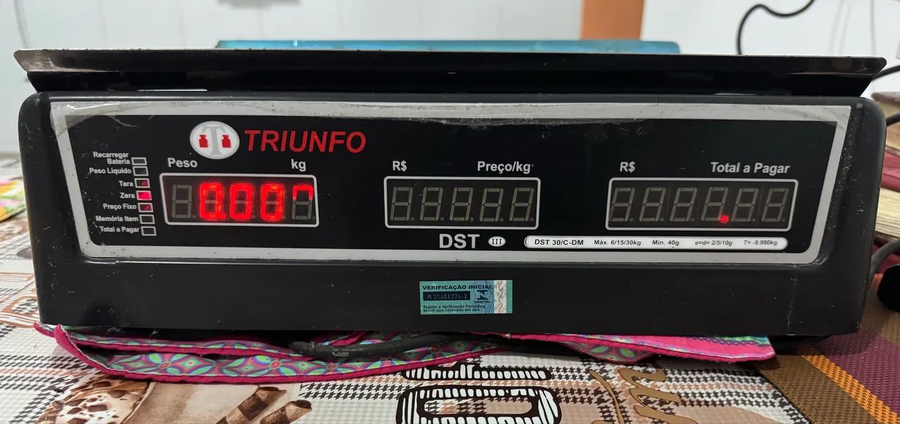 balança comercial computadorizada Triunfo DST 30/C-DM - Foto 3