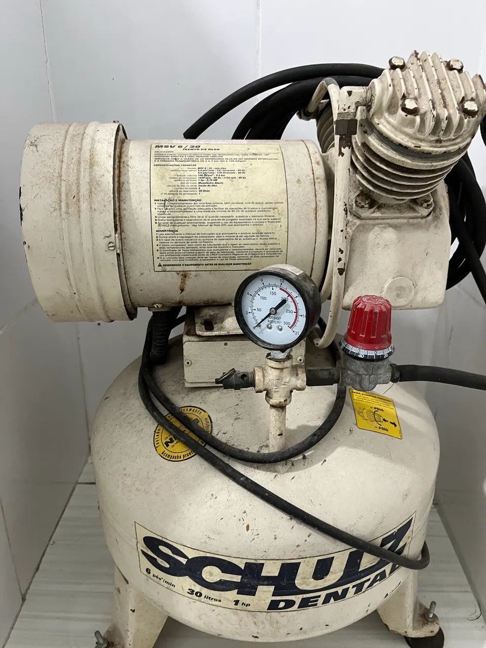Compressor Odontológico 110V Msv6/30 Schulz - Foto 2