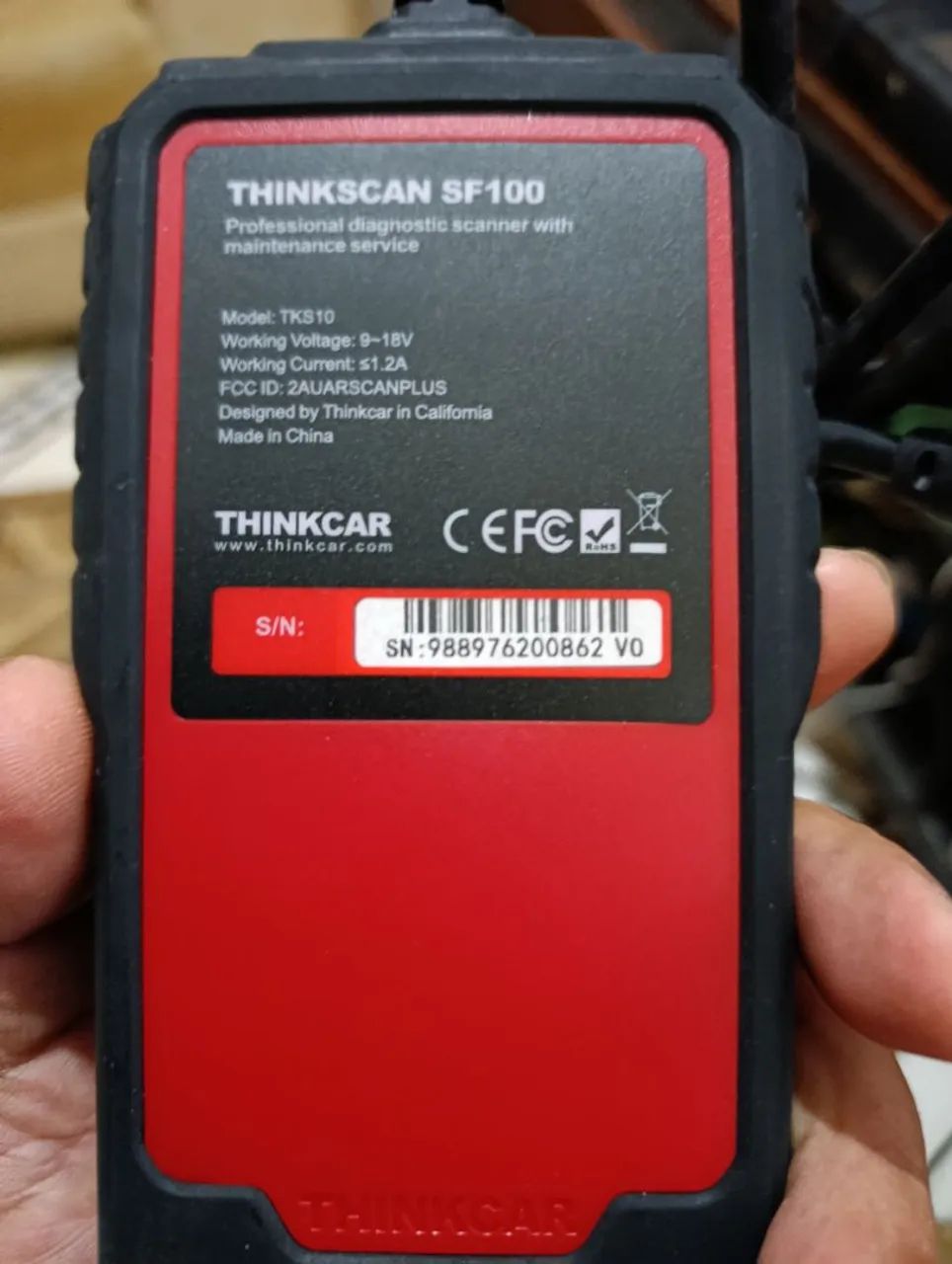 Scaner automotivo ThinkScan SF100 - Foto 2