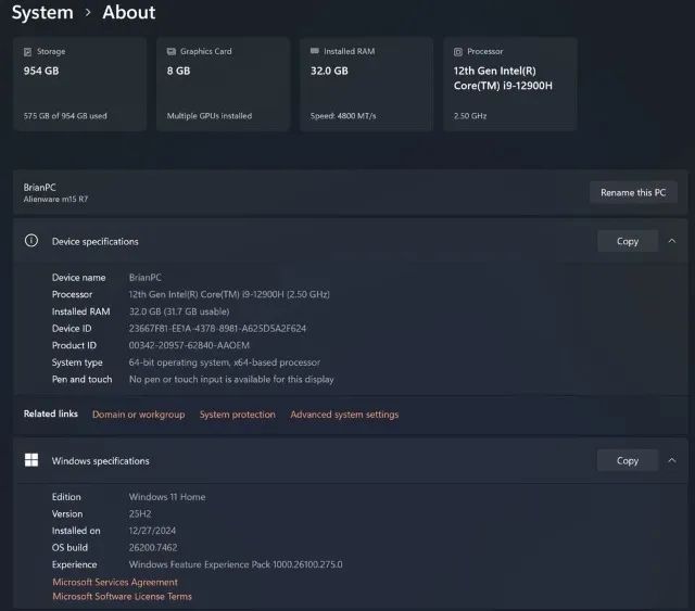 Alienware m15 R7 - Foto 3