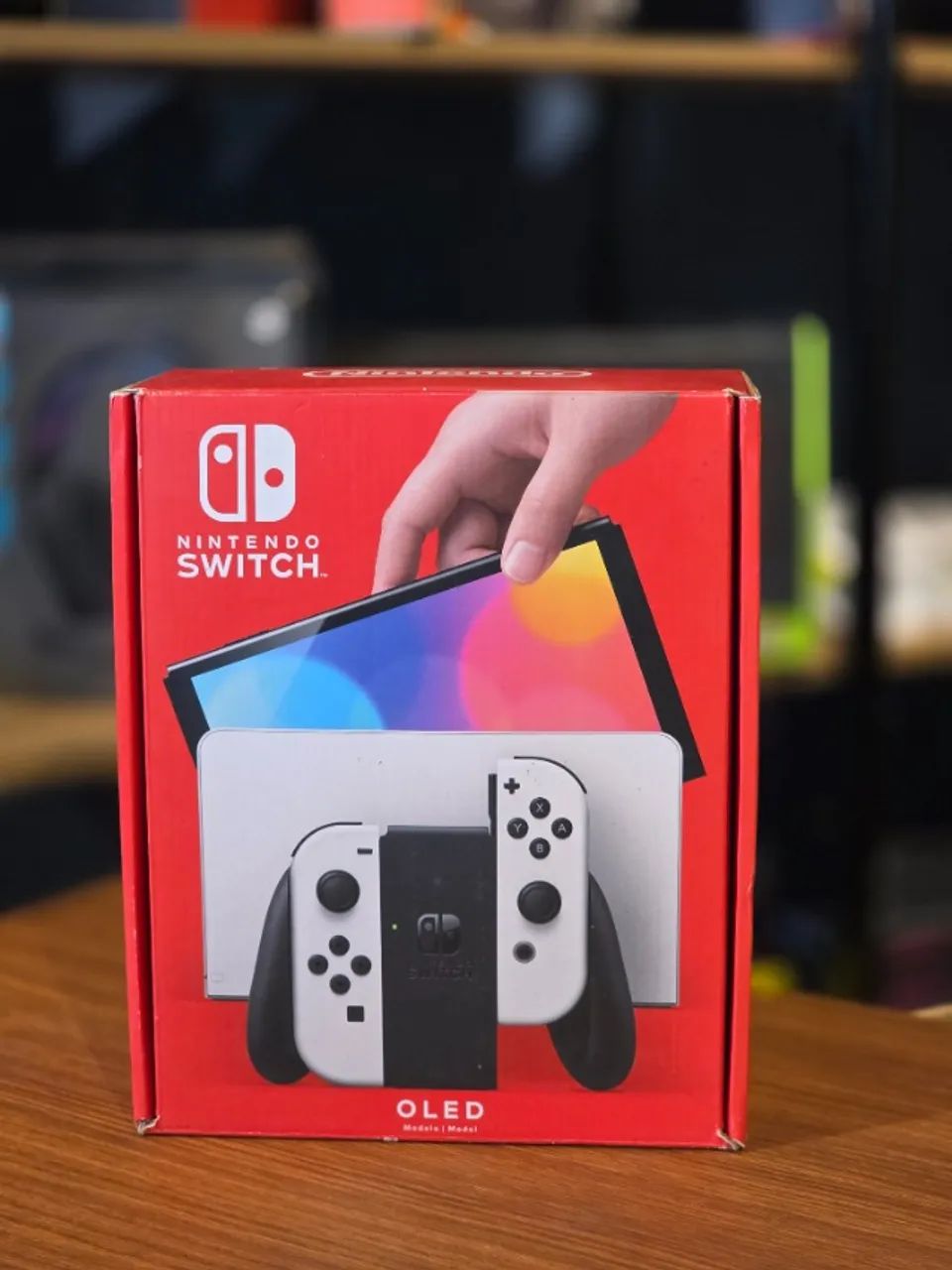 Nintendo Switch Oled Desbloqueado + Acessórios - Foto 2