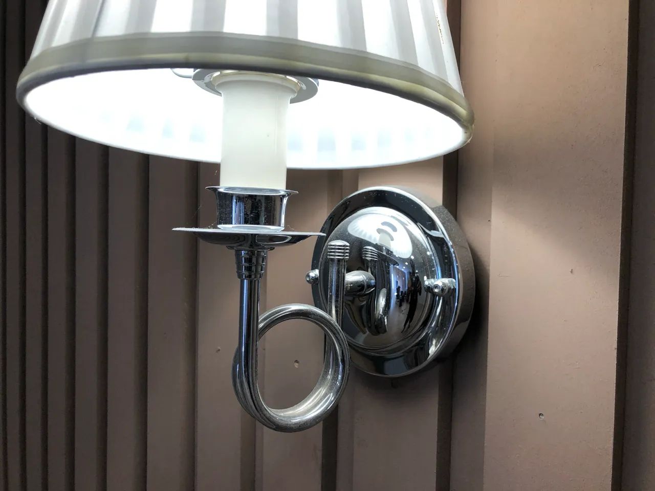 Arandela inox com Cúpula  - Foto 4