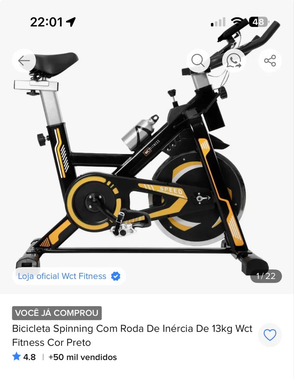 Bicicleta ergométrica  - Foto 3