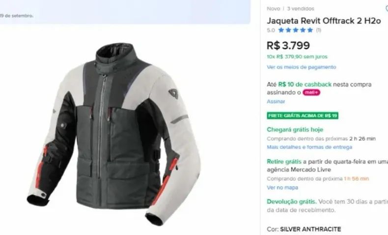 Jaqueta Revit Offtrack 2 H2o - Foto 2