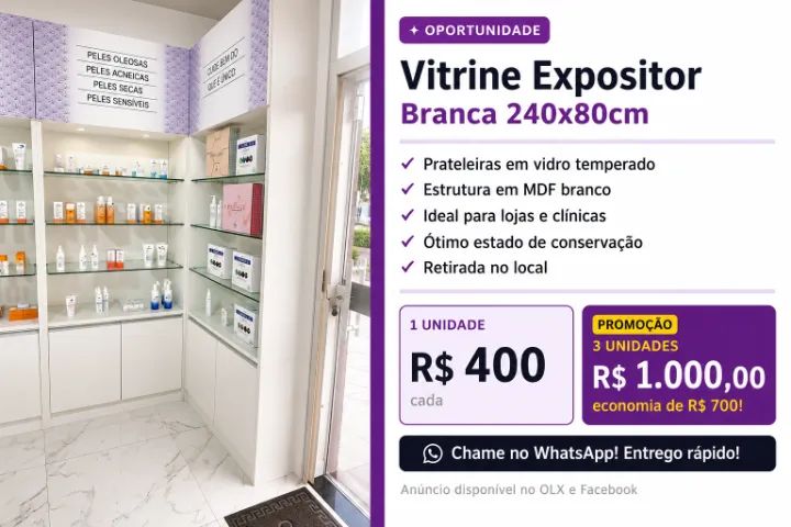 Vitrine expositora