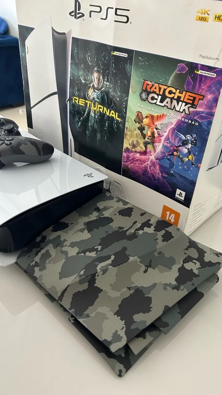 Playstation 5 slim com leitor  - Foto 2