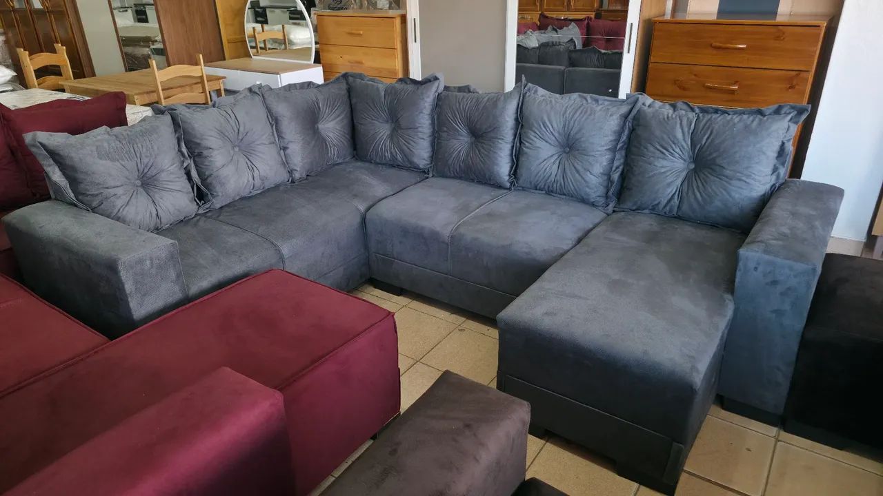 Sofa de canto com chaise novo  - Foto 4