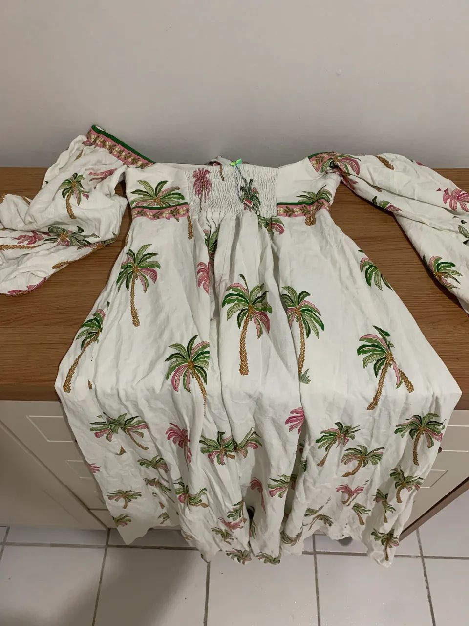 Vestido Farm Coqueirinhos Tam P - Foto 4