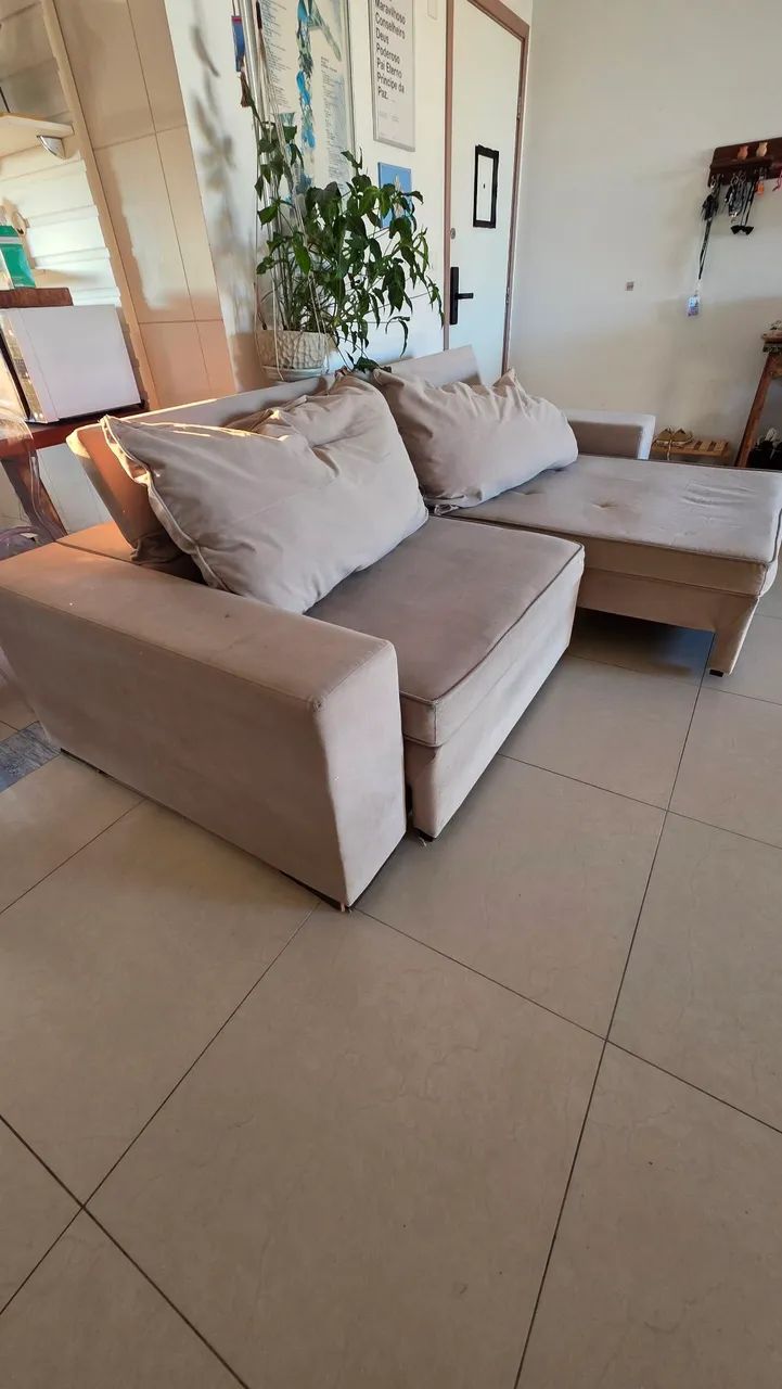 Sofá retrátil p/ 4 lugares 250cm. - Foto 3