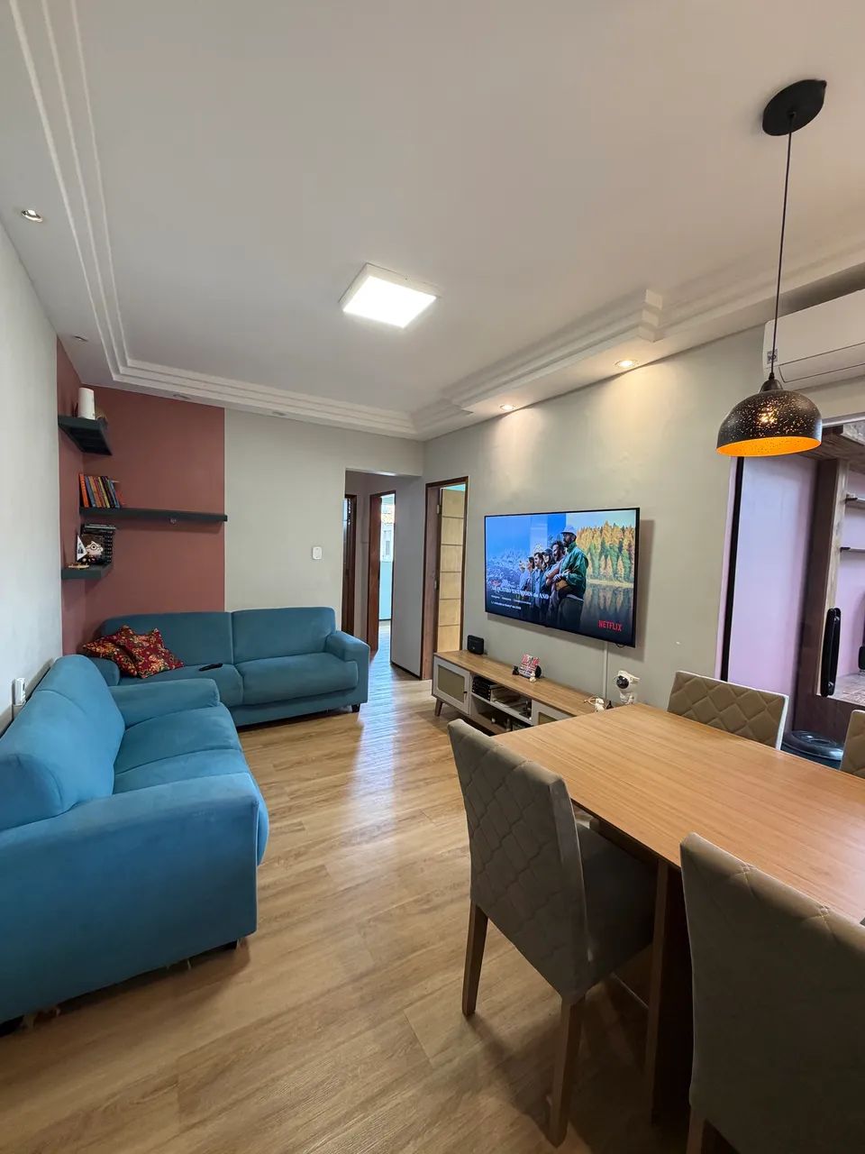 Apartamento mobiliado no Jardim Eldorado 