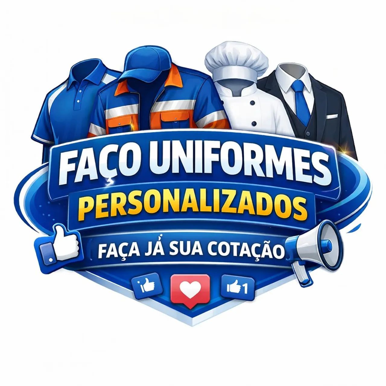 Uniformes para Empresas e Eventos (Personalizamos sua Logo)