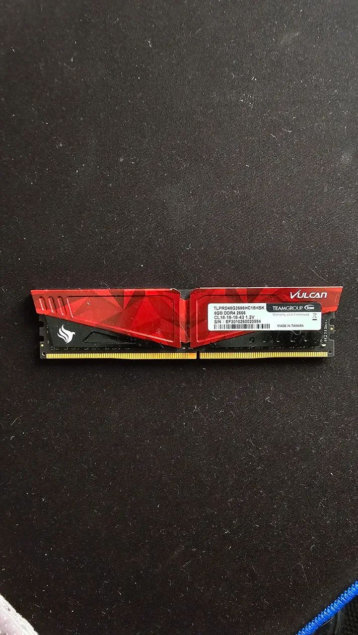 Memória RAM TeamGroup T-Force Vulcan 8GB - Foto 2