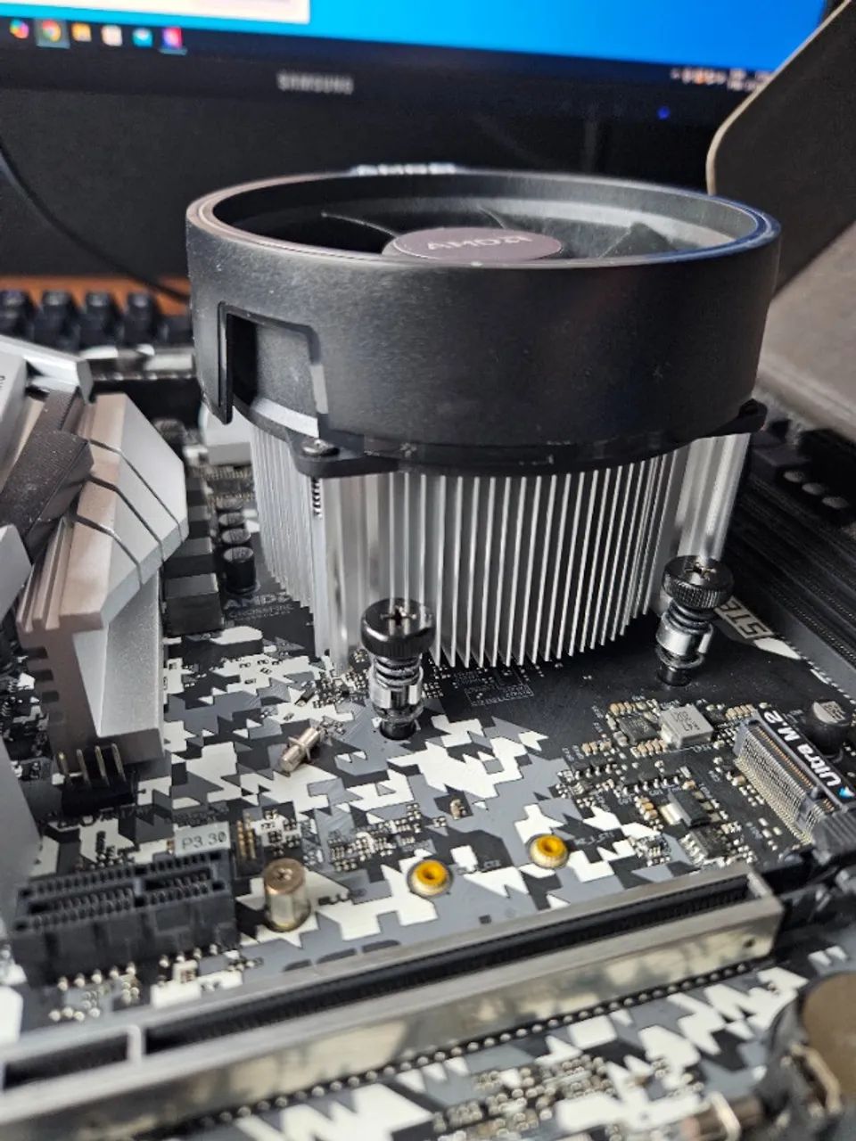 Placa-mãe B450m Steel Legend + Ryzen 7 2700 KIT - Foto 4