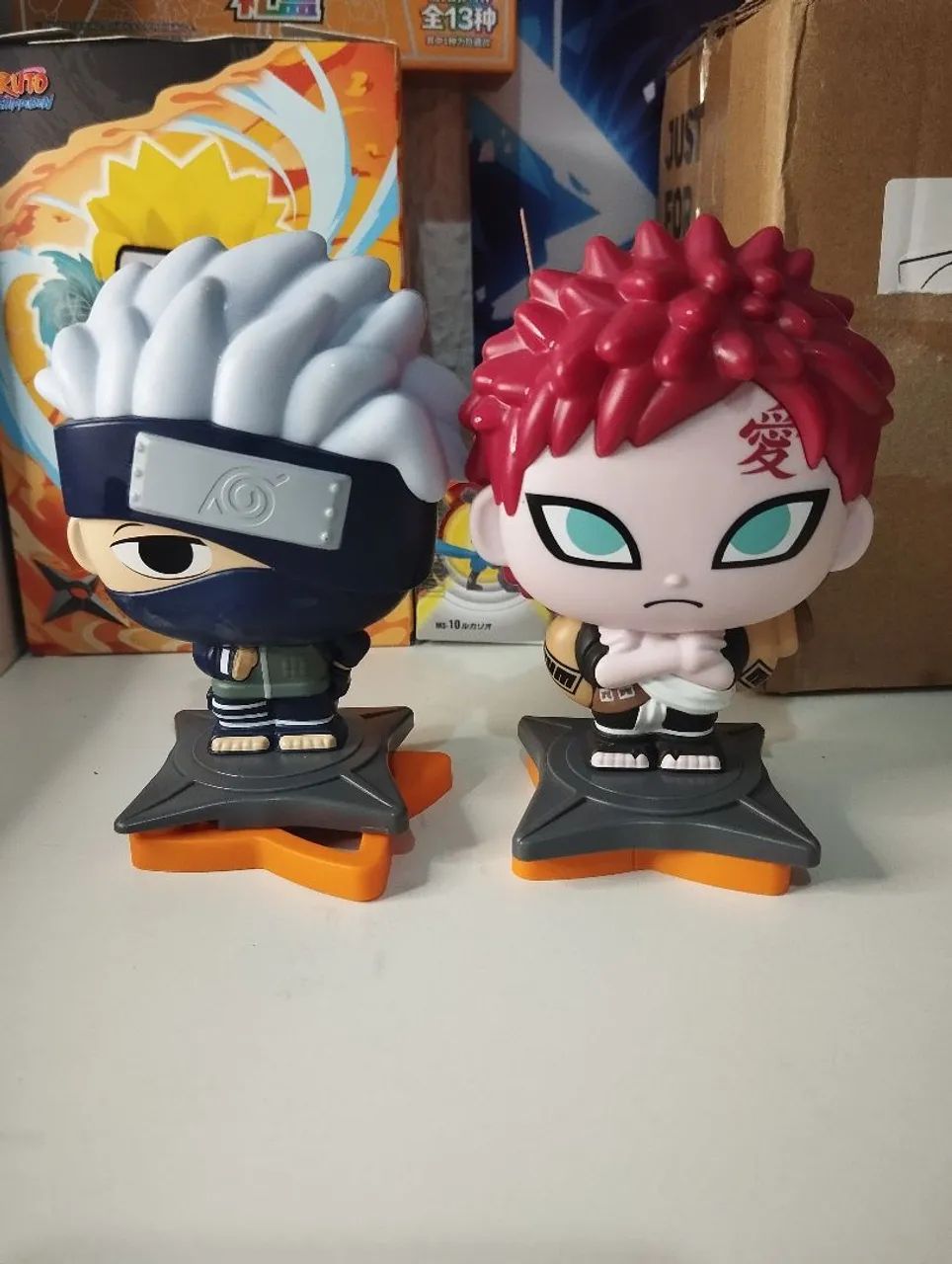 Kakashi e Gaara - Naruto Burguer King 