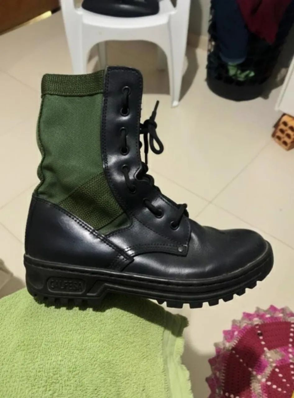 Coturno Calfesa militar  - Foto 2