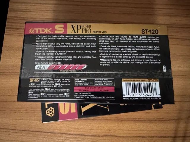 FITAS VHS TDK NOVAS E LACRADAS (C003) - Foto 3